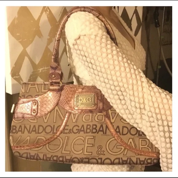 AUTHENTIC Vintage DOLCE GABBANA Shoulder Bag